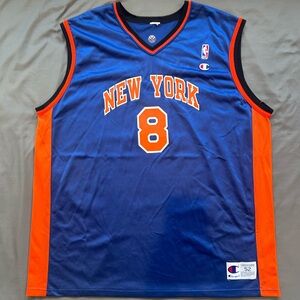Authentic Champion / NBA / New York Knicks / Lattrell Sprewell Jersey (LIKE NEW)